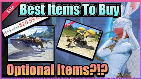 * The <strong>items</strong> featured above will be available for purchase after the. . Optional items ffxiv